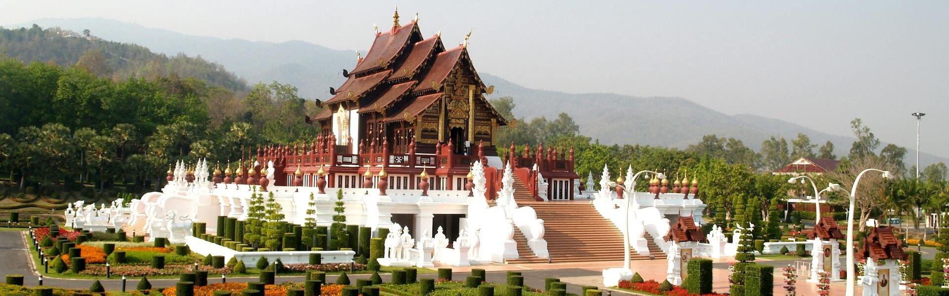 Chiang Mai Temple White New